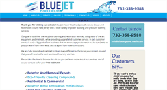 Desktop Screenshot of bluejetpowerwash.com